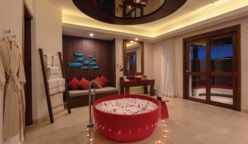 OBLU SELECT at Sangeli-Honeymoon Water Suites with Pool Bathroom Interior_16914